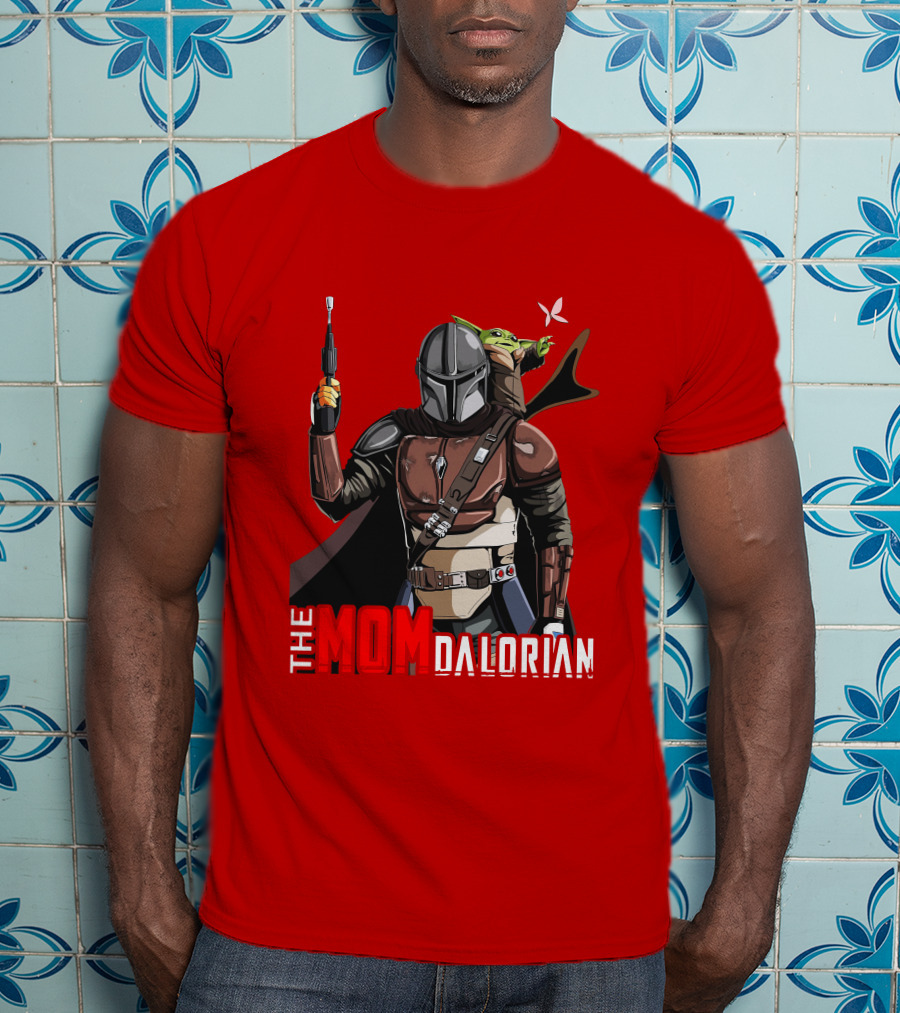 The Mom Dalorian Baby Yoda T-Shirt