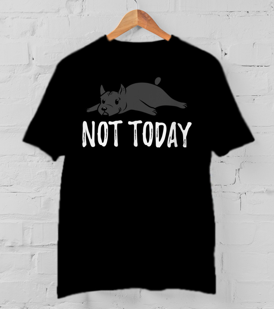Cane Corso Not Today Lying Dog T-Shirt