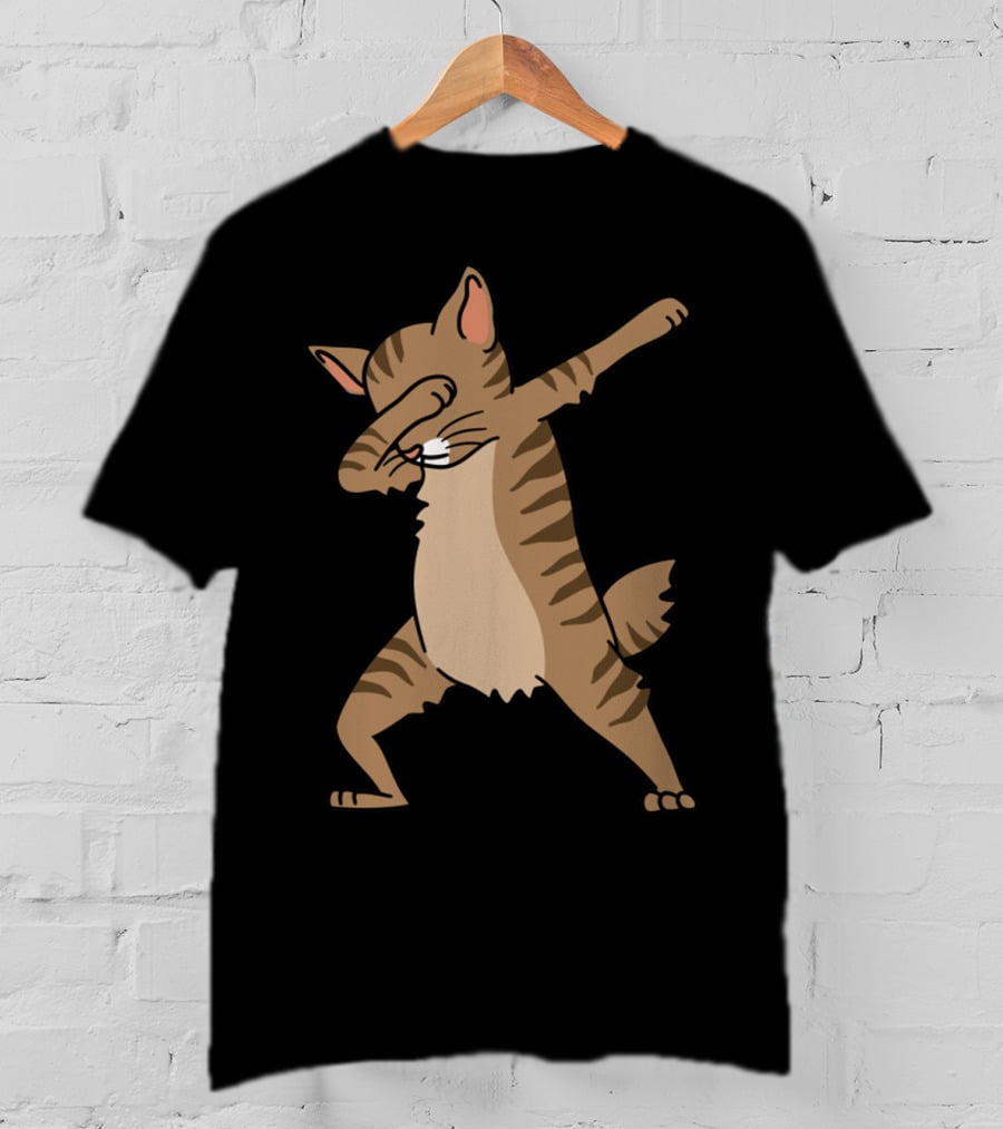 Dabbing American Bobtail Cat T-Shirt