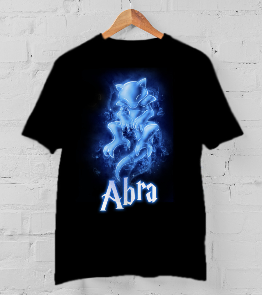 Abra Pokémon Patronus Luminescent Aura T-Shirt