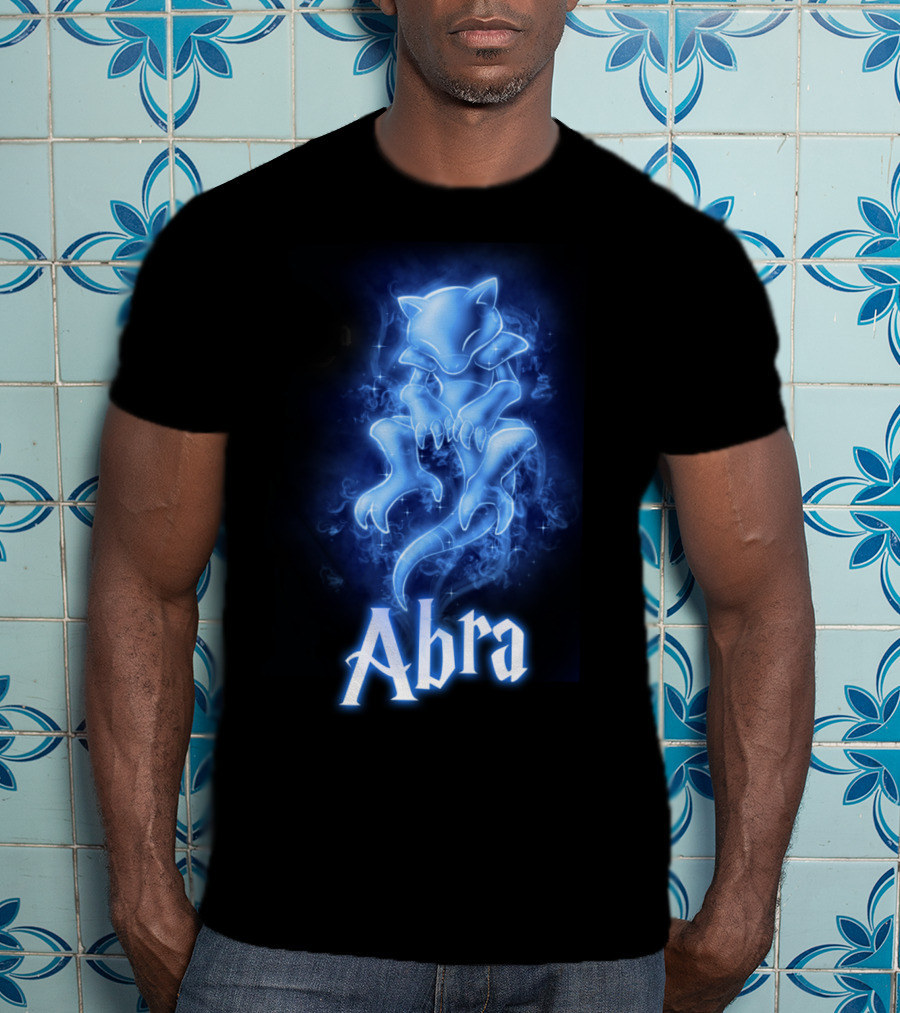 Abra Pokémon Patronus Luminescent Aura T-Shirt