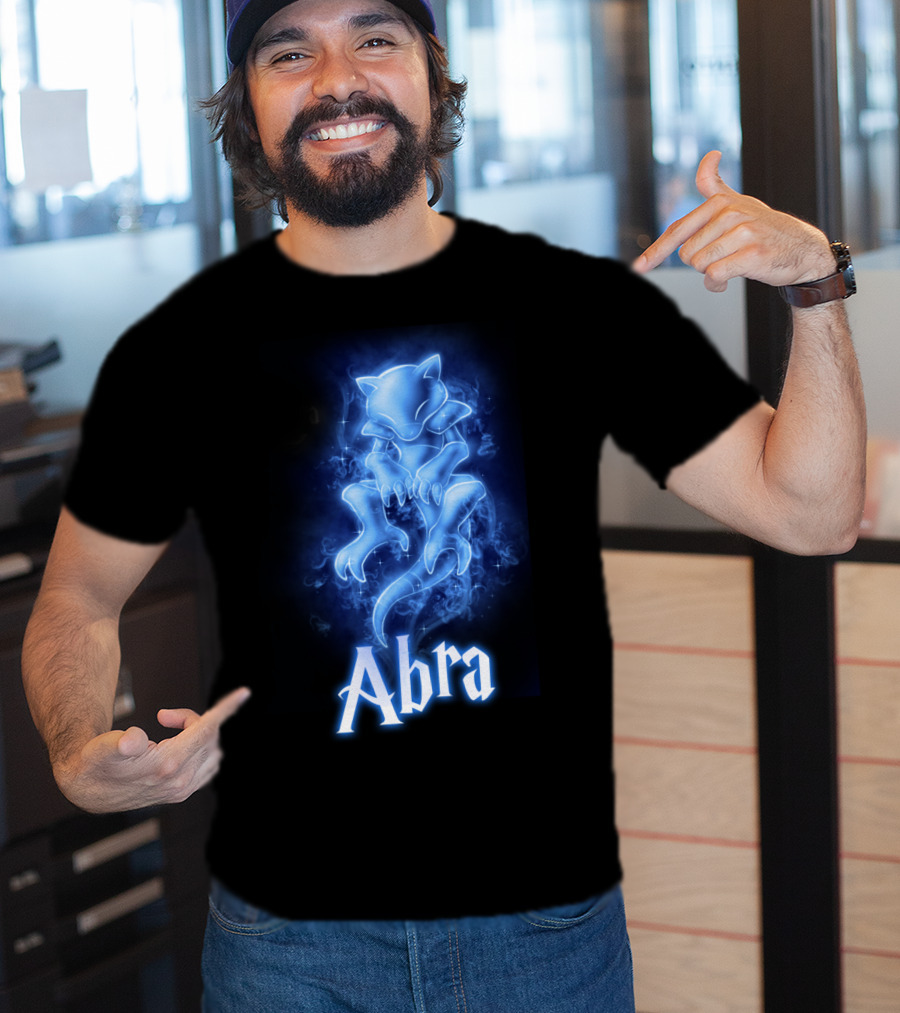 Abra Pokémon Patronus Luminescent Aura T-Shirt
