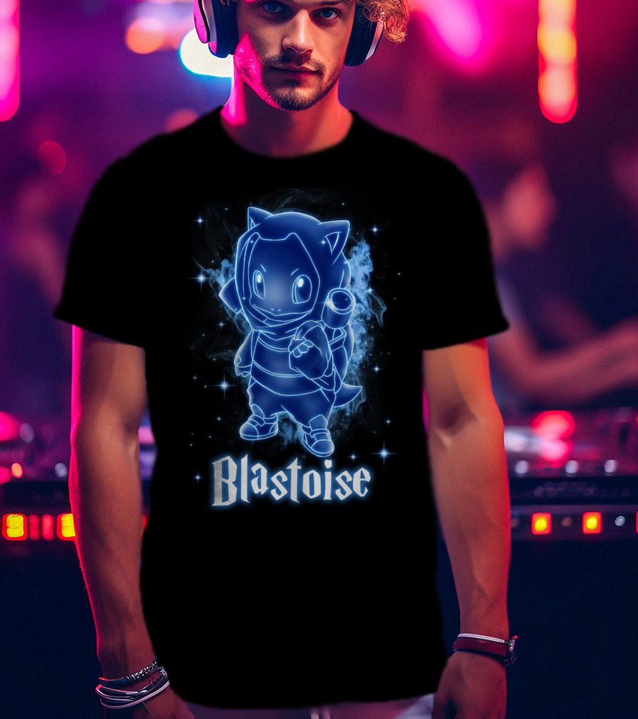 Blastoise Onesie Pokemon Patronus T-Shirt