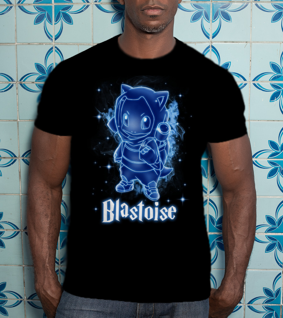 Blastoise Onesie Pokemon Patronus T-Shirt