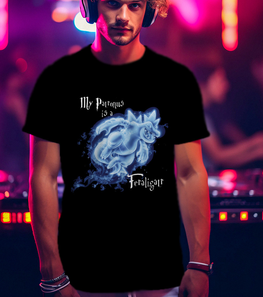 My Patronus Is A Feraligatr Pokemon Patronus T-Shirt