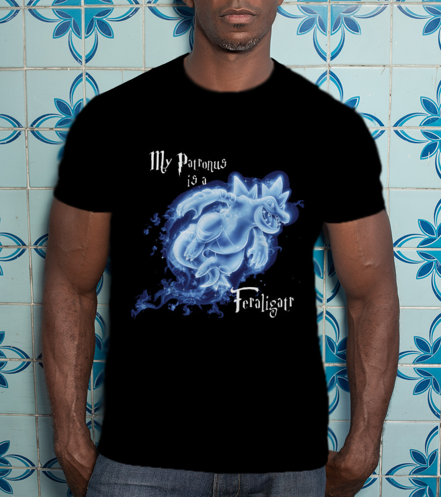 My Patronus Is A Feraligatr Pokemon Patronus T-Shirt