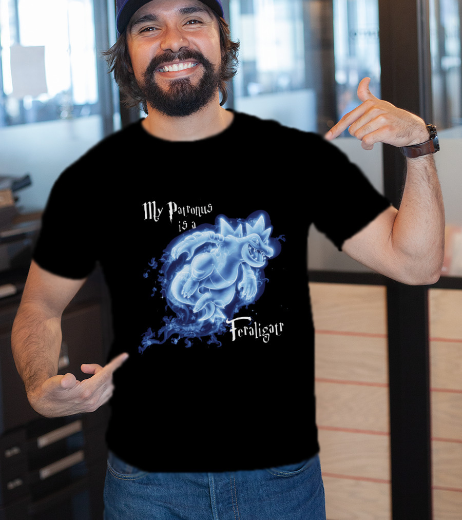 My Patronus Is A Feraligatr Pokemon Patronus T-Shirt