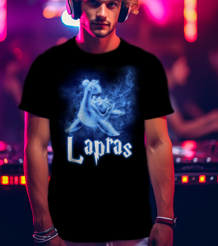 Lapras Pokemon Patronus Charm T-Shirt