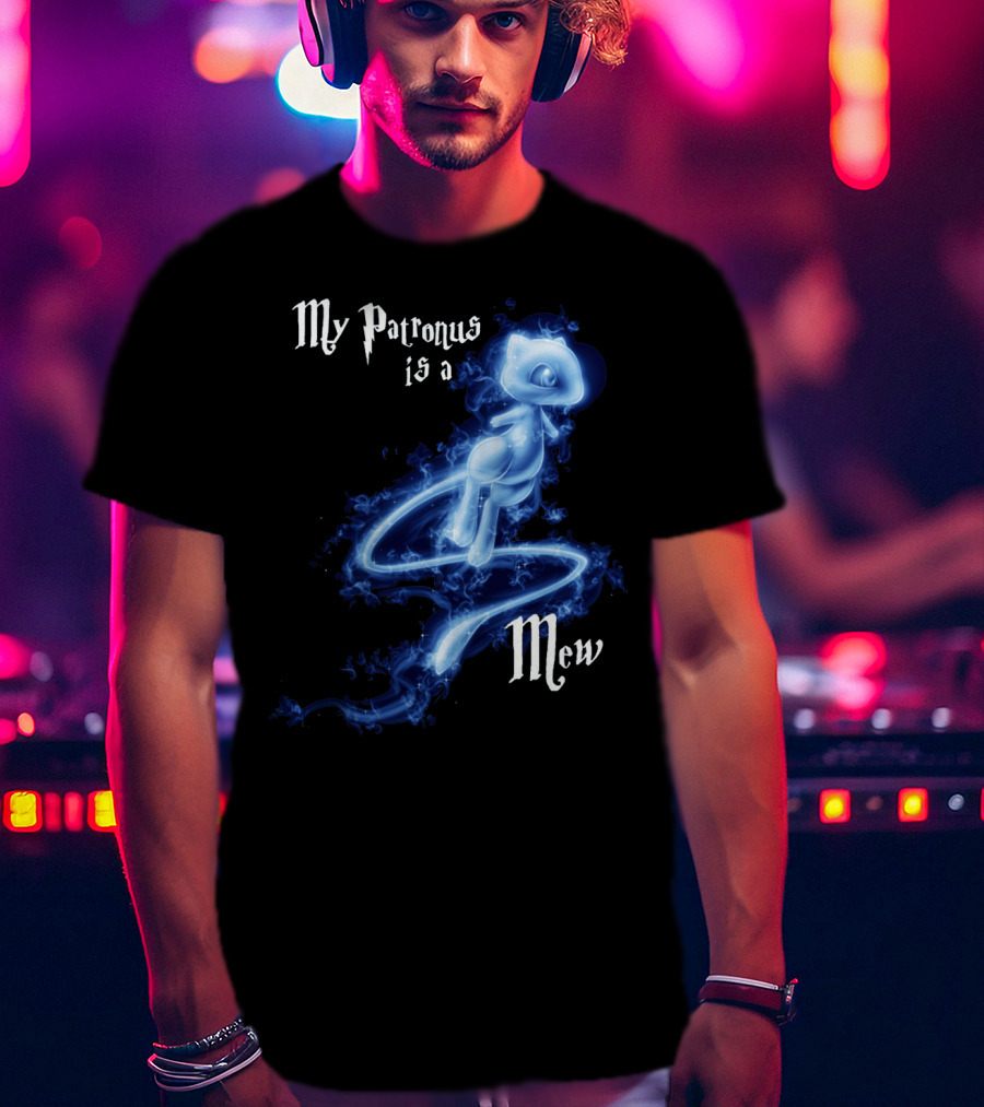 My Patronus Is A Mew Pokemon T-Shirt
