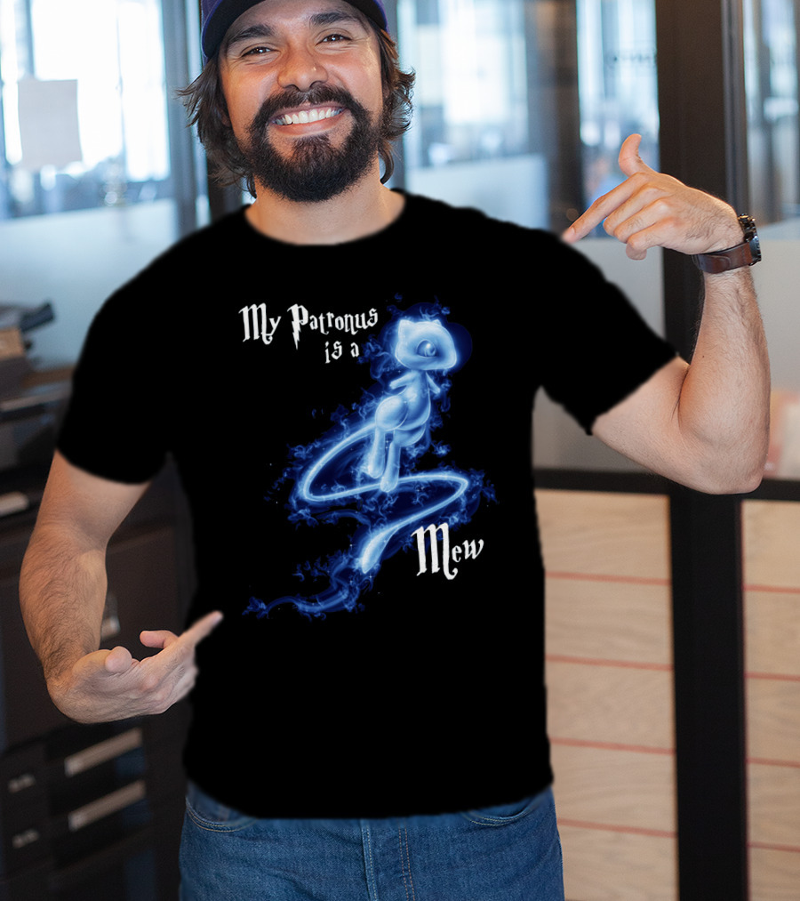 My Patronus Is A Mew Pokemon T-Shirt