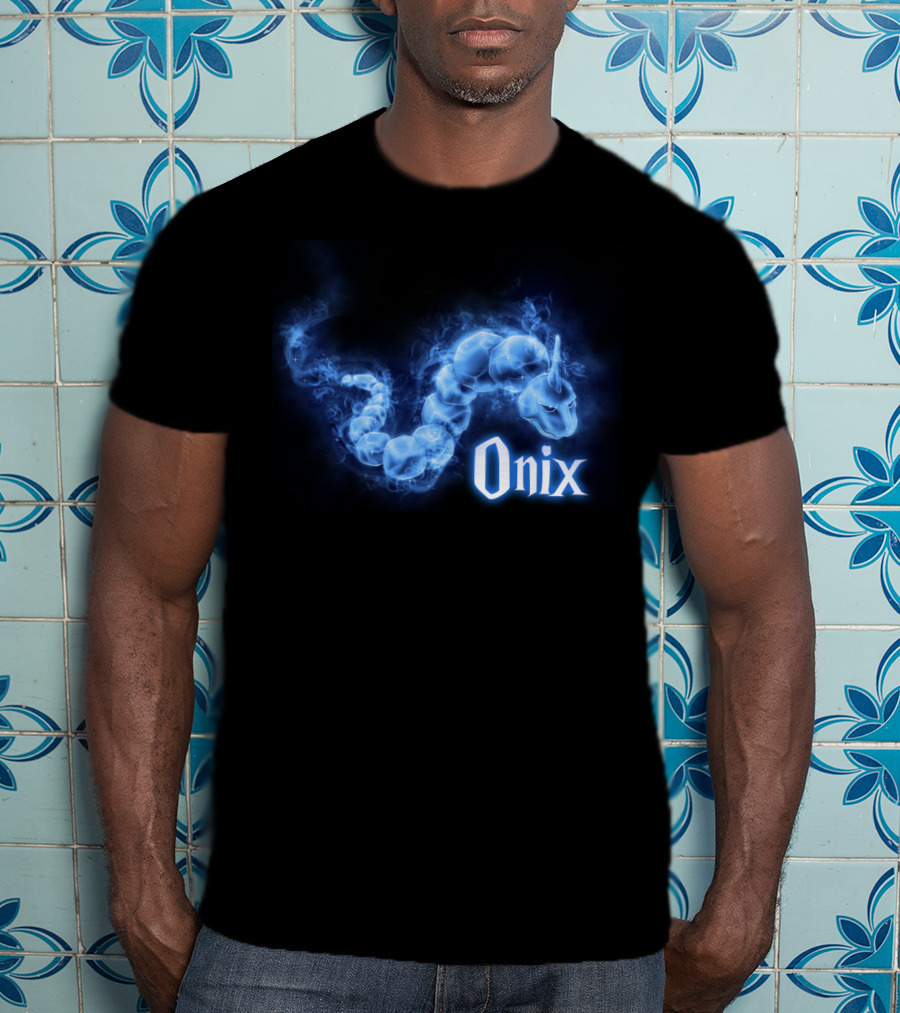 Onix Patronus Pokemon Blue Spirit Magic Creature T-Shirt