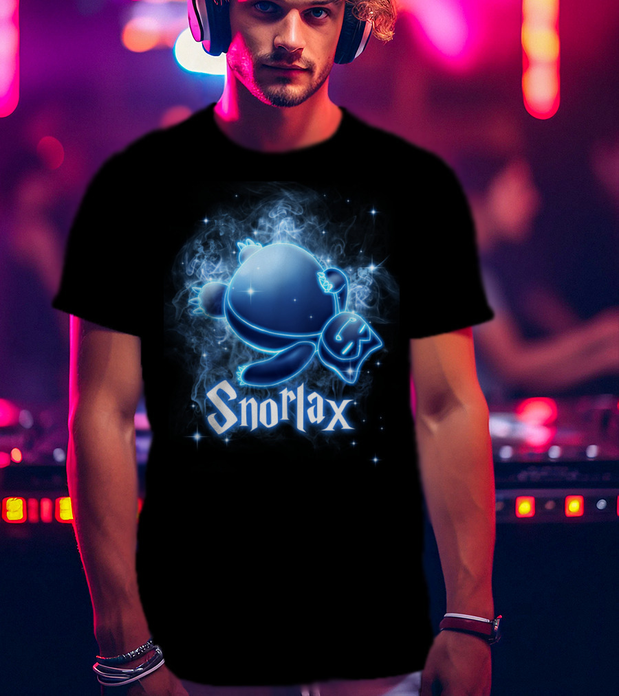 Snorlax Pokemon Patronus Magic T-Shirt