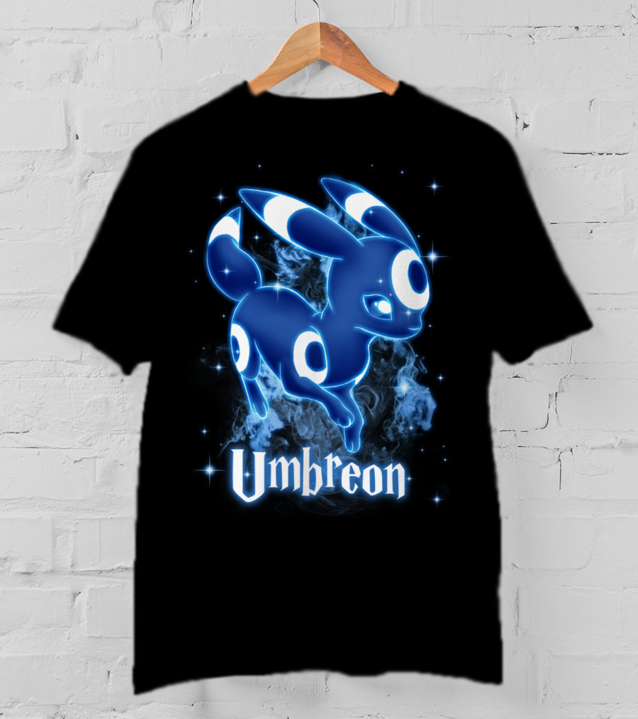 Umbreon Pokemon Patronus Magical Creature Aura T-Shirt