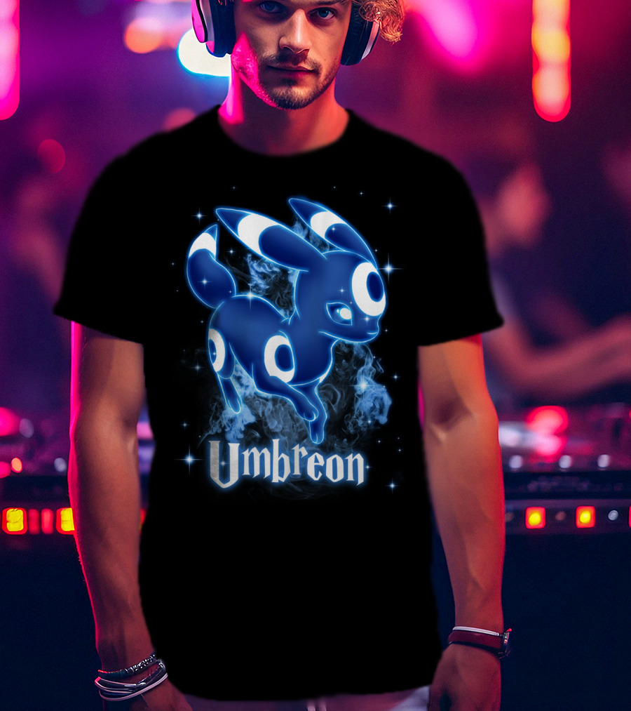 Umbreon Pokemon Patronus Magical Creature Aura T-Shirt