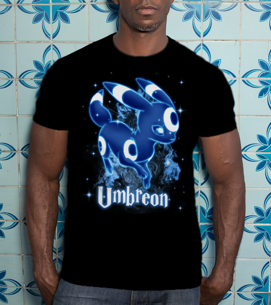 Umbreon Pokemon Patronus Magical Creature Aura T-Shirt