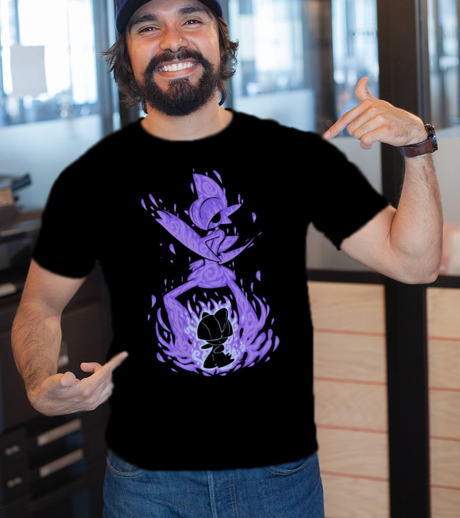 Evolution Pokemon Gallade Shadow Purple Transformation T-Shirt