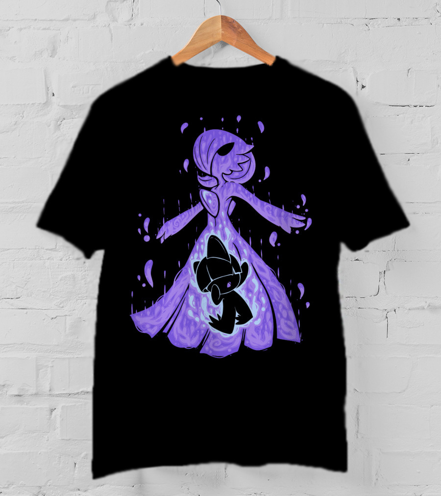 Evolution Pokemon Gardevoir Ralts Transformation T-Shirt
