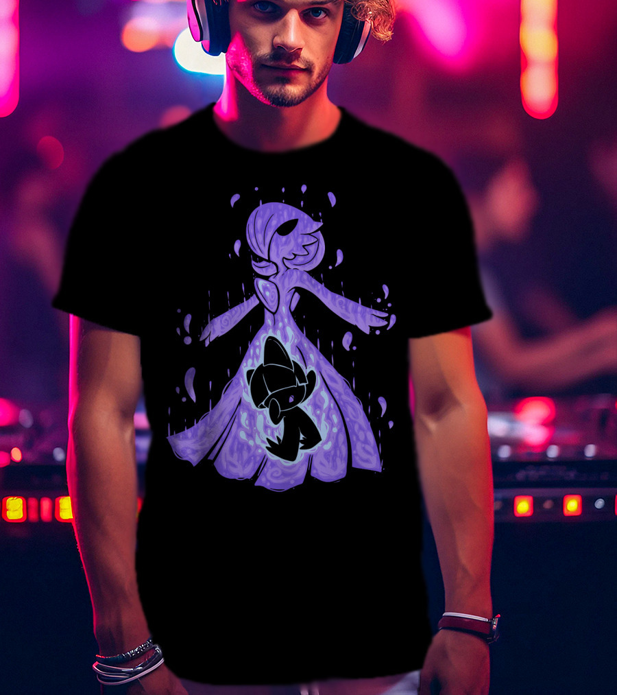 Evolution Pokemon Gardevoir Ralts Transformation T-Shirt