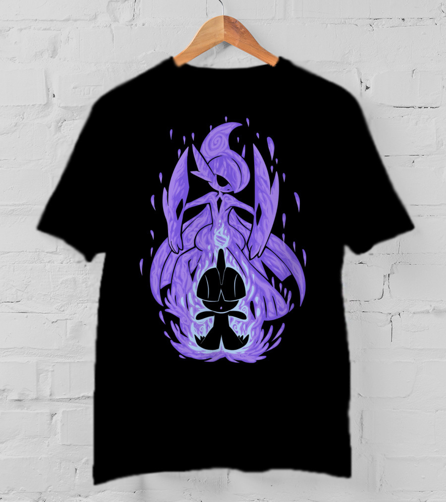 Evolution Pokemon Mega Gallade Purple Aura Transformation T-Shirt