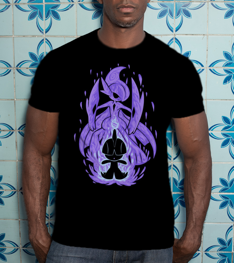 Evolution Pokemon Mega Gallade Purple Aura Transformation T-Shirt