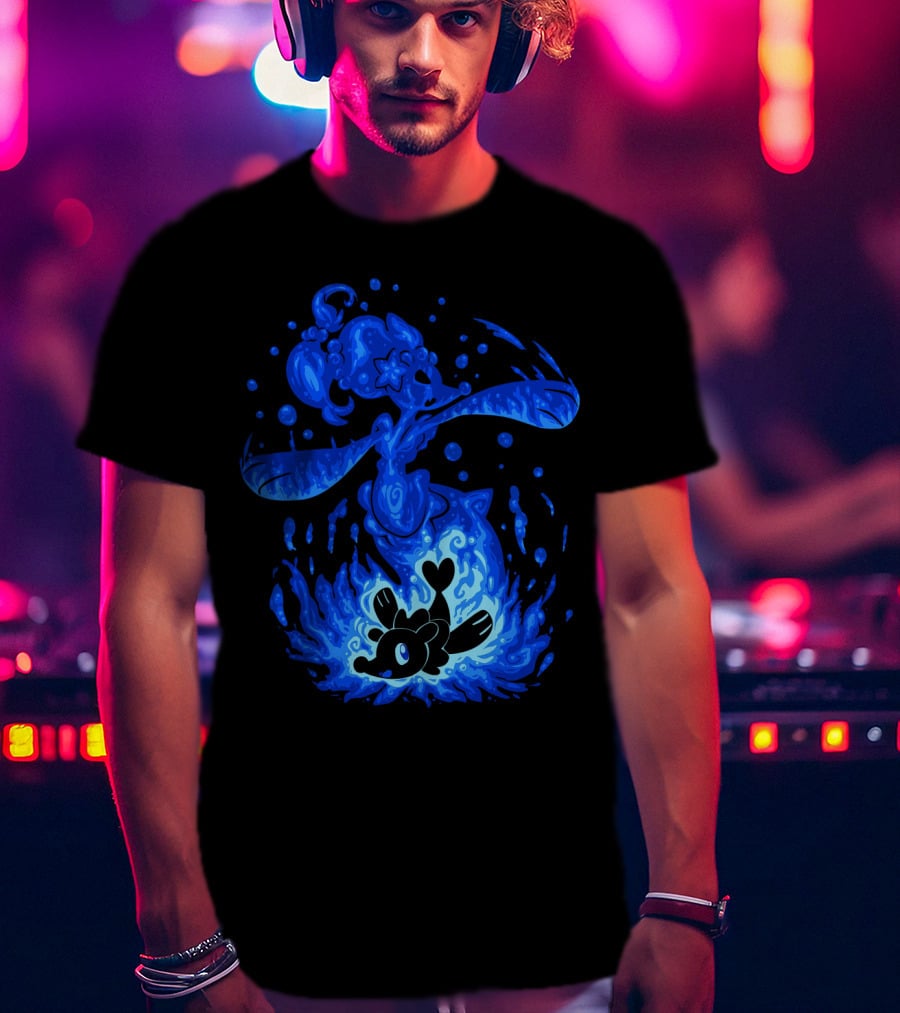 Evolution Pokemon Primarina Alolan Water-Type Transformation T-Shirt