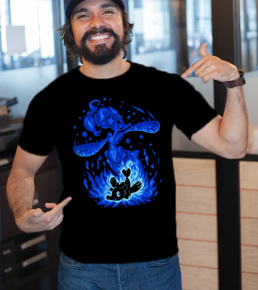 Evolution Pokemon Primarina Alolan Water-Type Transformation T-Shirt