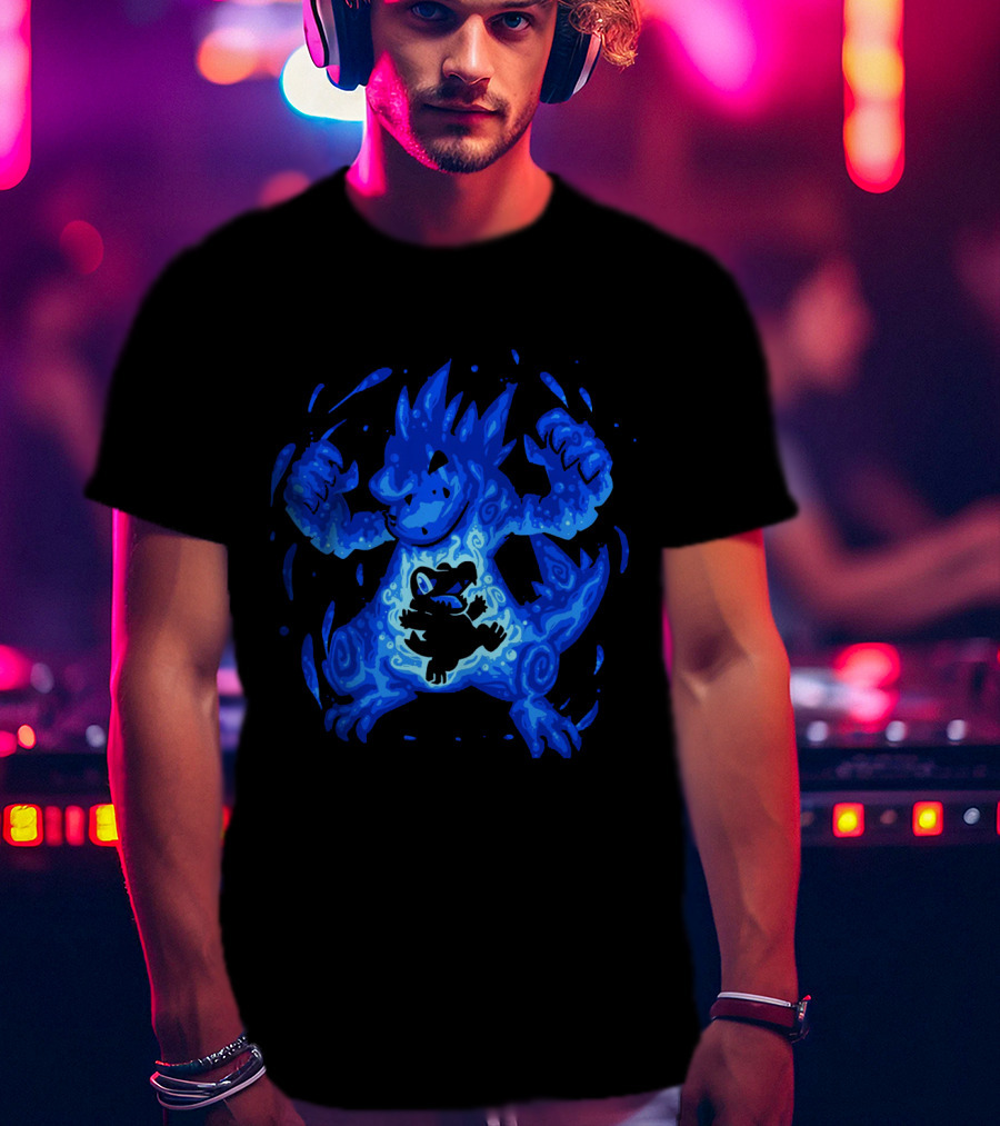 Evolution Pokemon Totodile Feraligatr Transformation T-Shirt