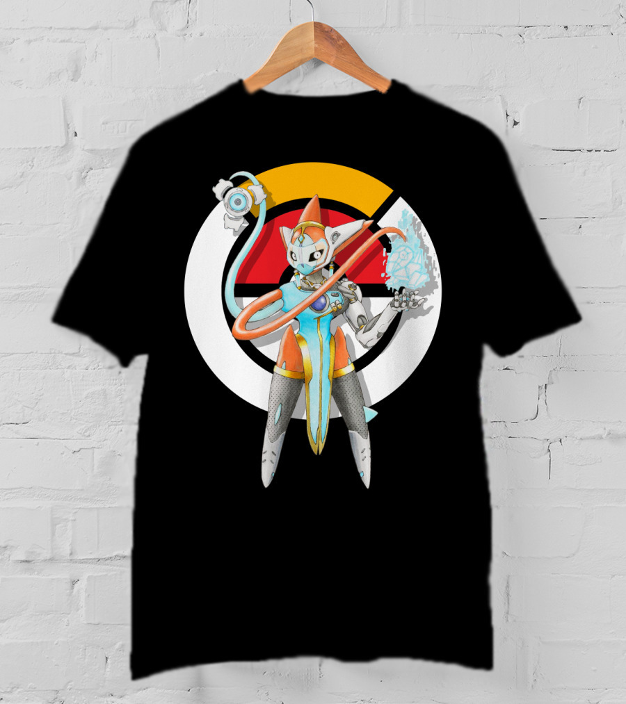 Pokemon Deoxys X Overwatch Symmetra Mashup T-Shirt