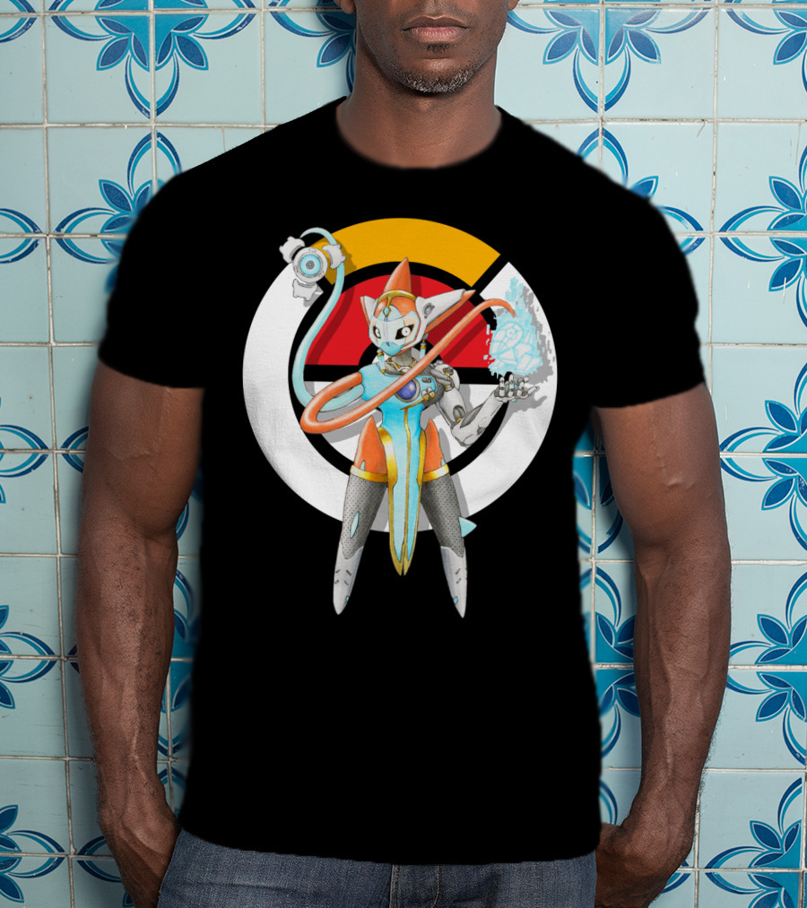 Pokemon Deoxys X Overwatch Symmetra Mashup T-Shirt