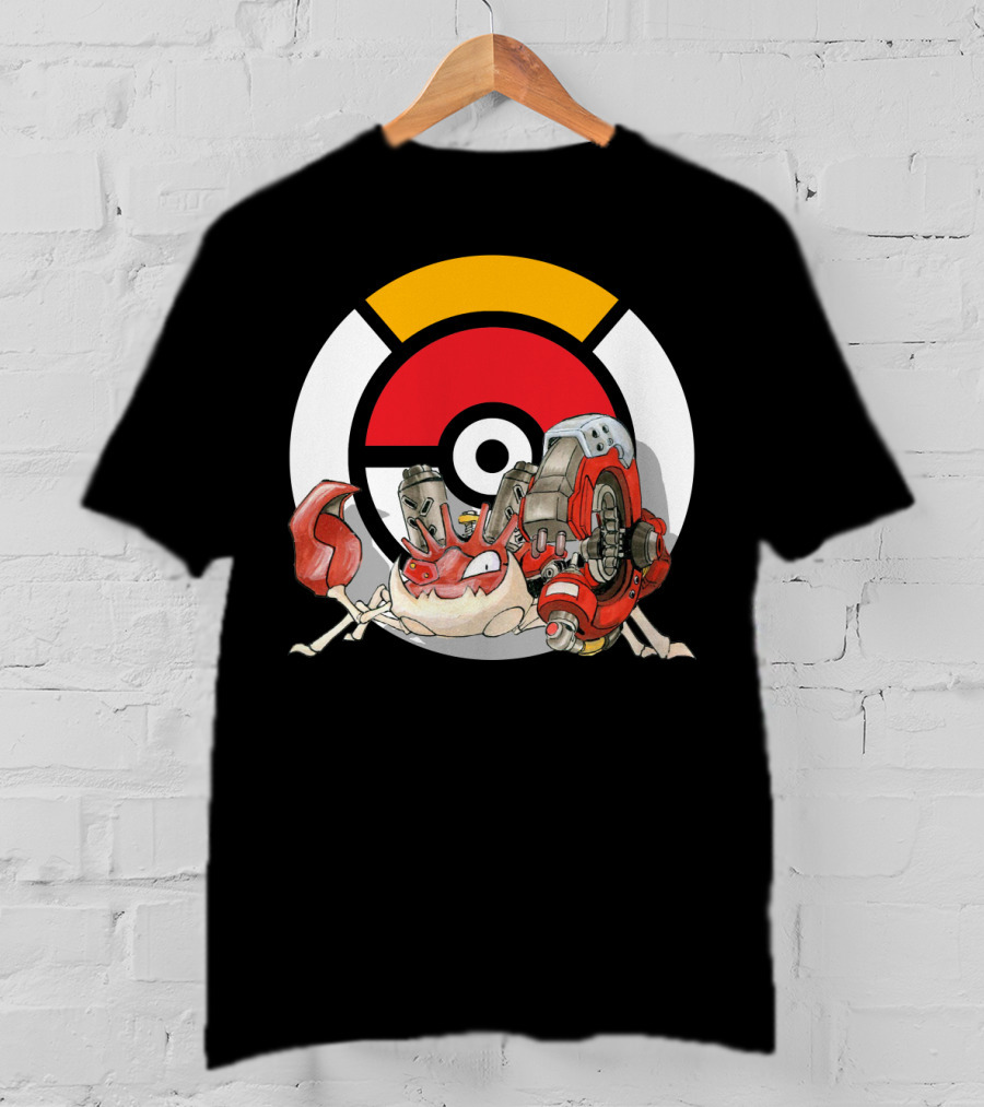 Pokemon X Overwatch Kingler X Torbjorn Mashup T-Shirt