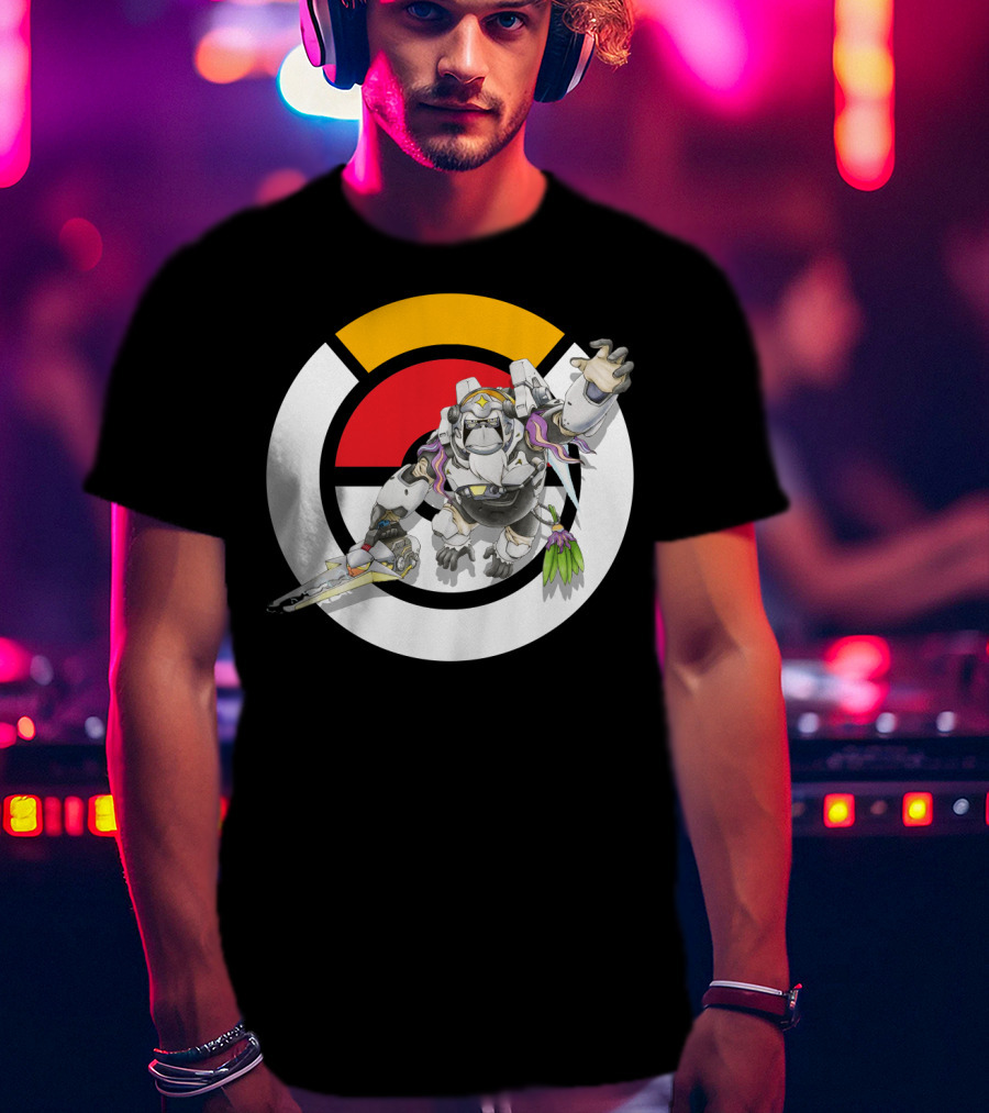 Pokémon Overwatch Crossover Oranguru Winston Pokémon Ball T-Shirt
