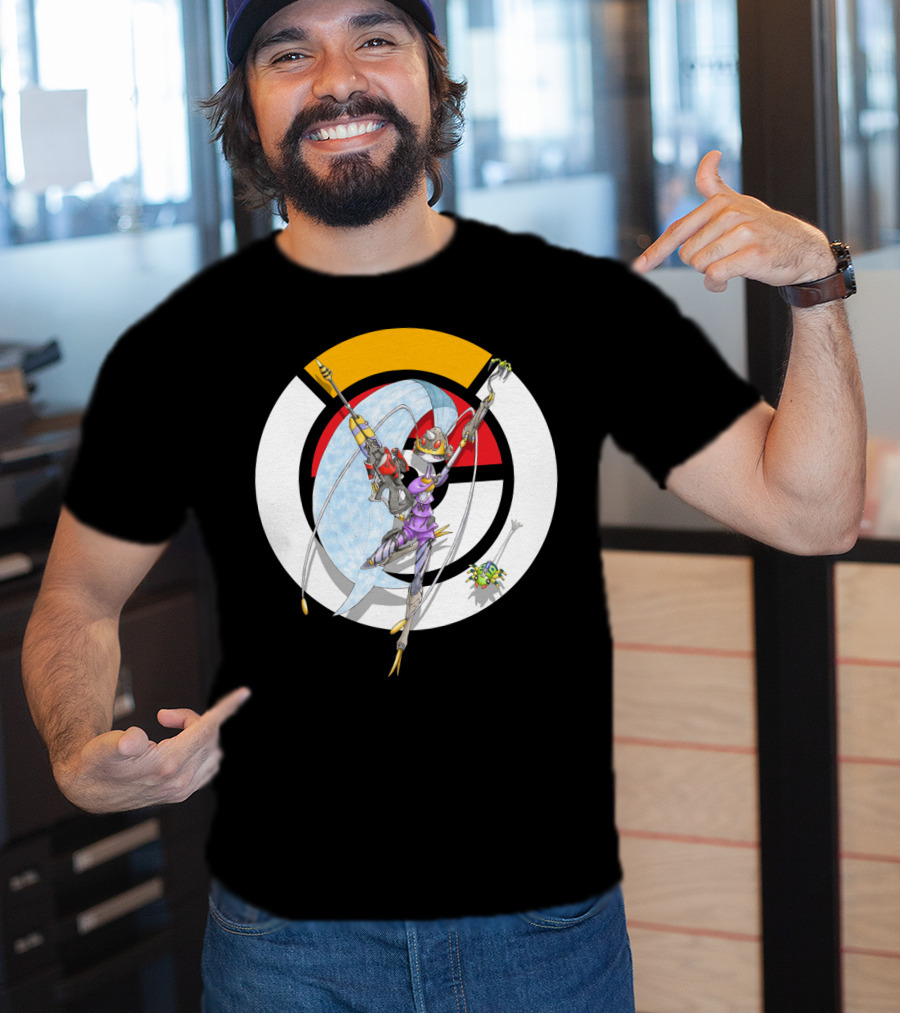 Pokemon X Over Pheromosa X Widowmaker Crossover Fan T-Shirt