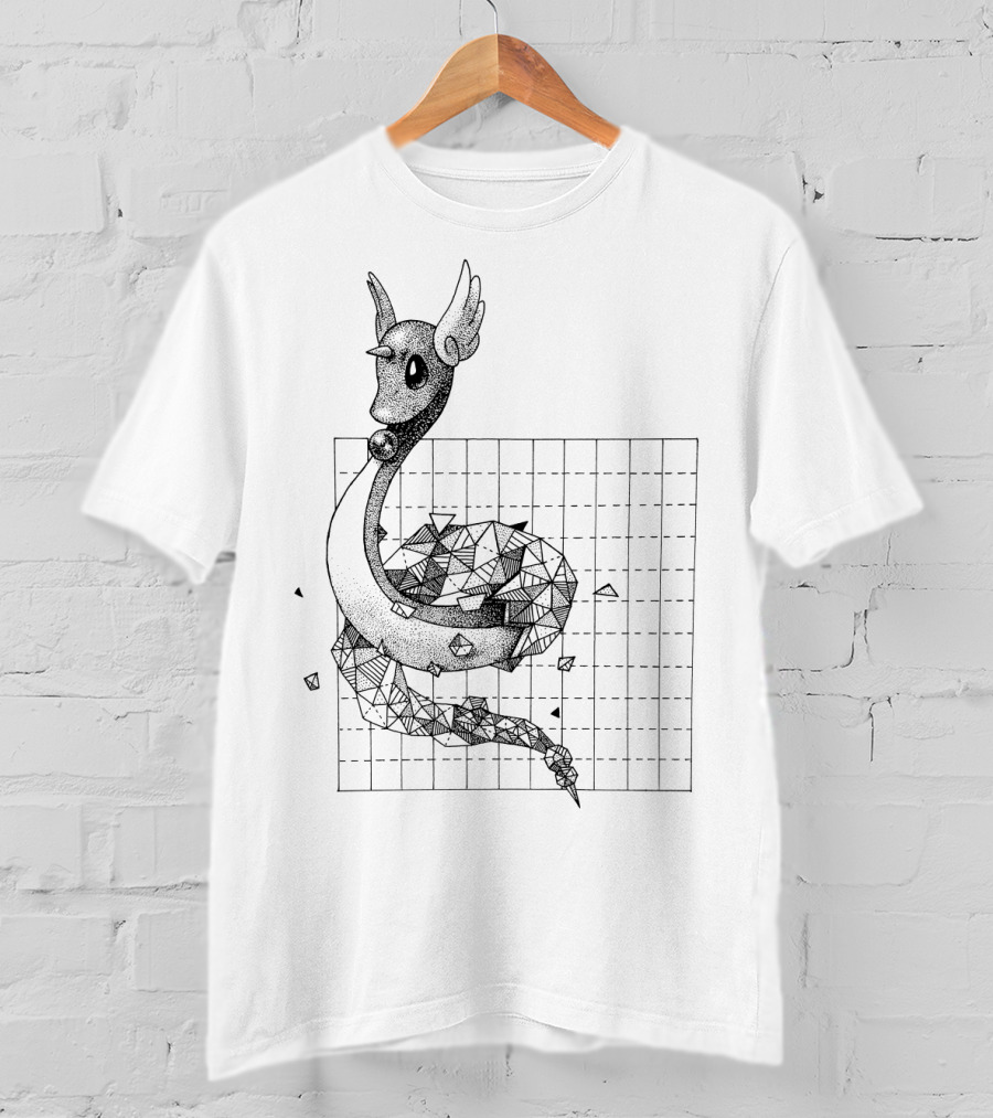 Pokémon Geometric Dragonair T-Shirt