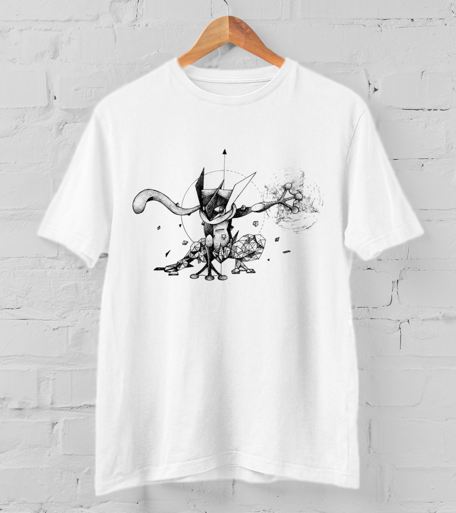 GEOMETRIC POKEMON GRENINJA T-Shirt