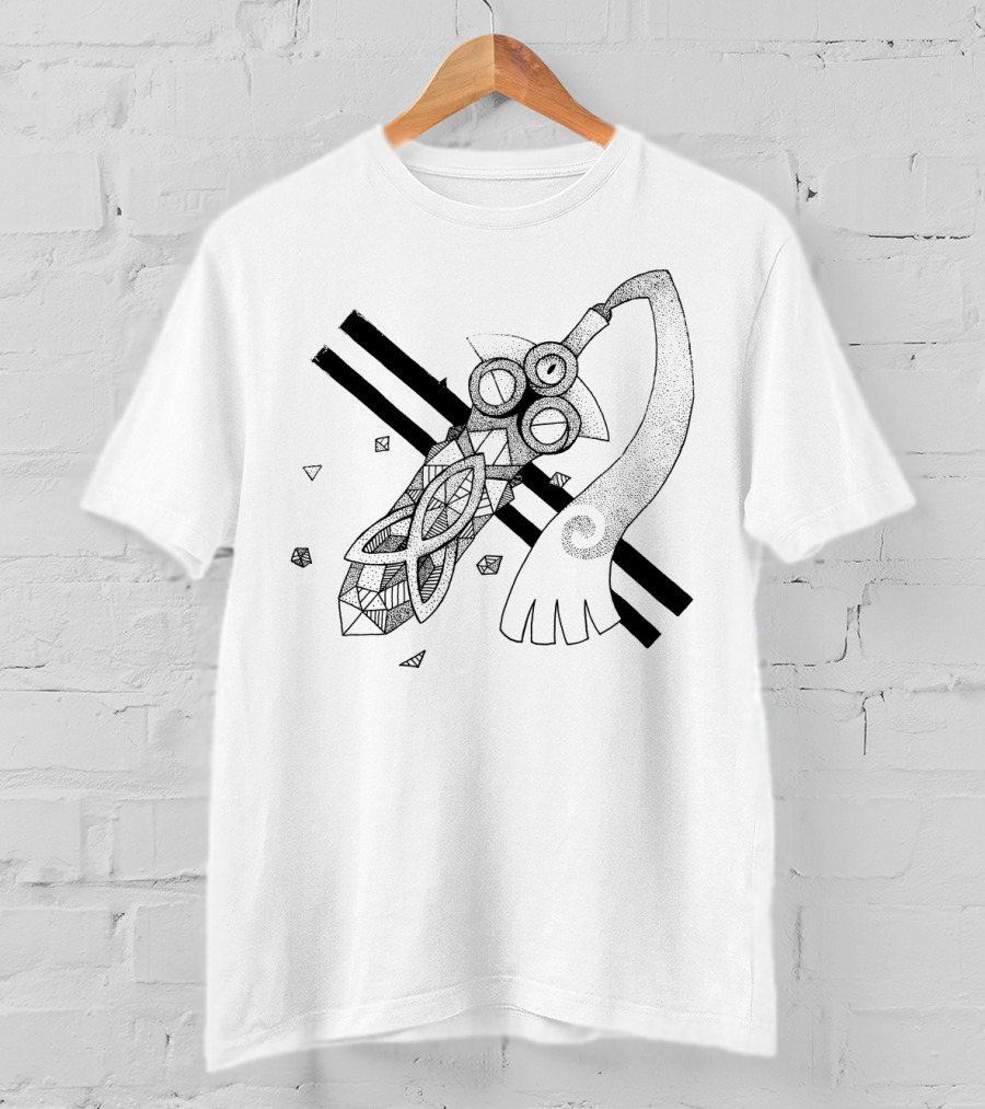 Geometric Honedge Pokemon Artistic T-Shirt