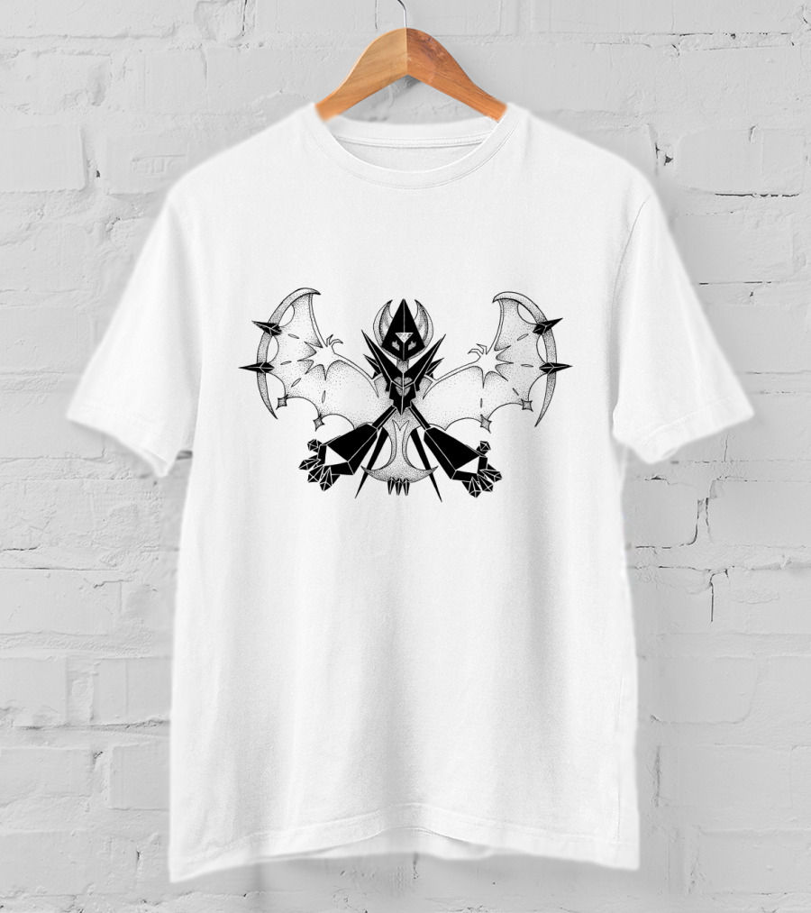 Geometric Pokemon Ultra Lunala T-Shirt