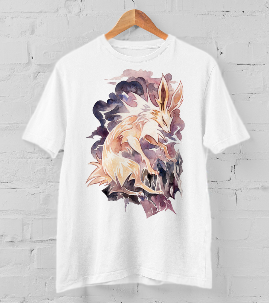 Watercolor Pokemon Jolteon Artistic T-Shirt