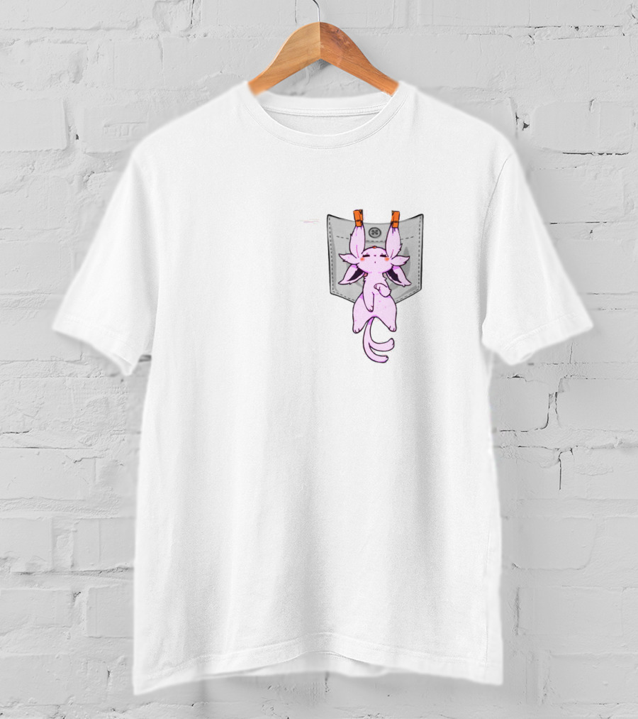 Espeon Pokemon Pocket Hanging T-Shirt