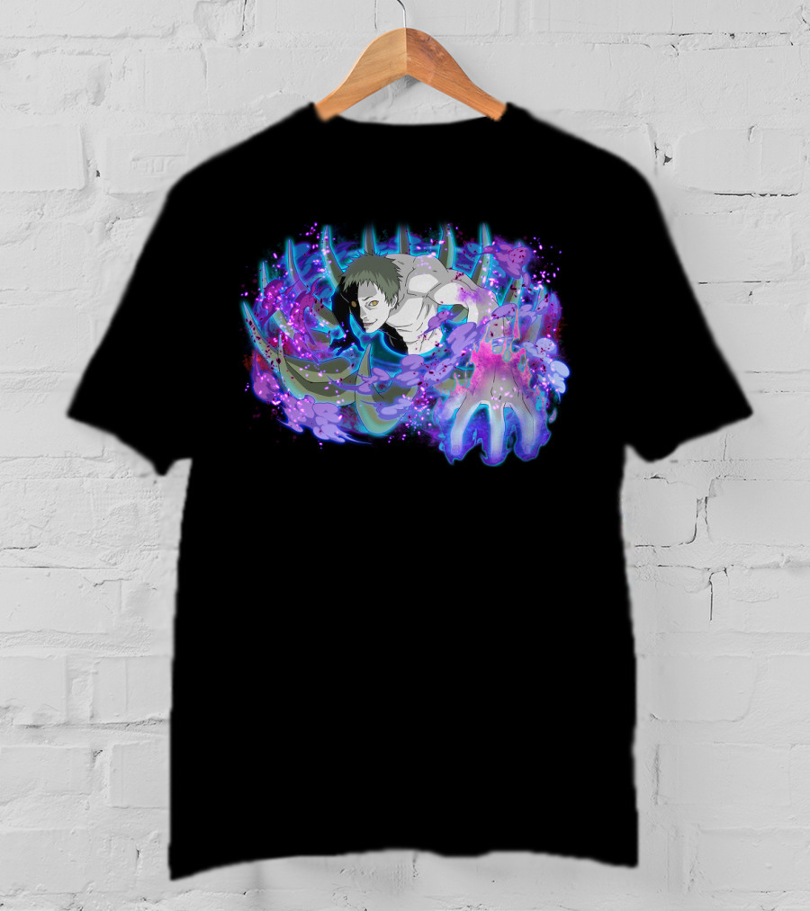 Zetsu Pastel Aura With Purple And Blue Energy Burst T-Shirt