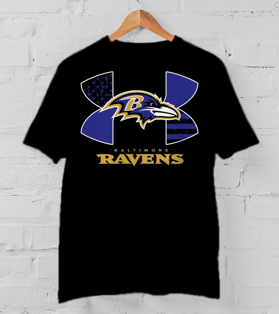 Baltimore Ravens Under Armour Stars And Stripes T-Shirt