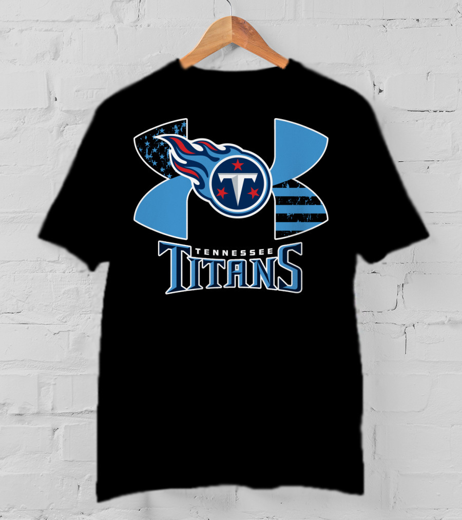 Tennessee Titans Under Armour Logo Fusion T-Shirt