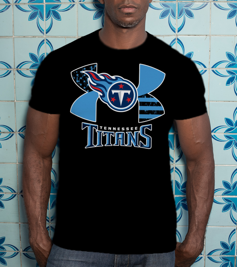 Tennessee Titans Under Armour Logo Fusion T-Shirt