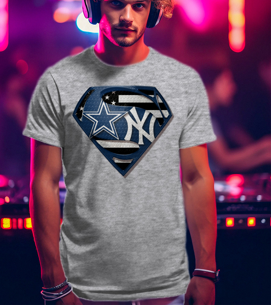 Super Cowboys Yankees Star T-Shirt