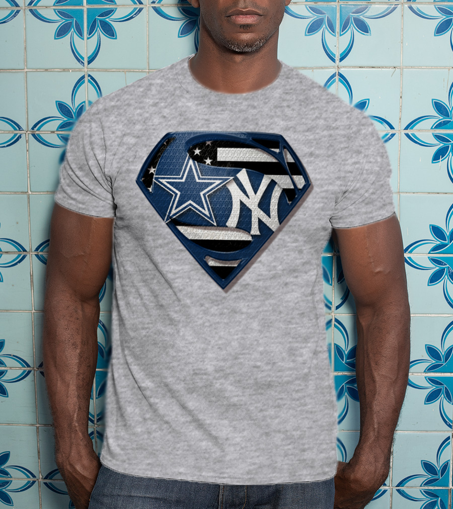 Super Cowboys Yankees Star T-Shirt