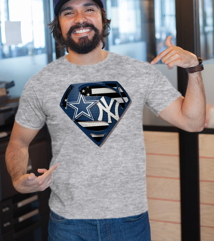 Super Cowboys Yankees Star T-Shirt