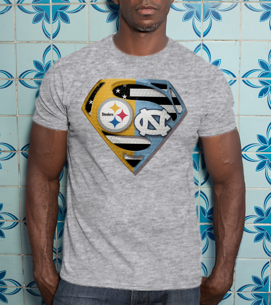Steelers Nc Superman T-Shirt
