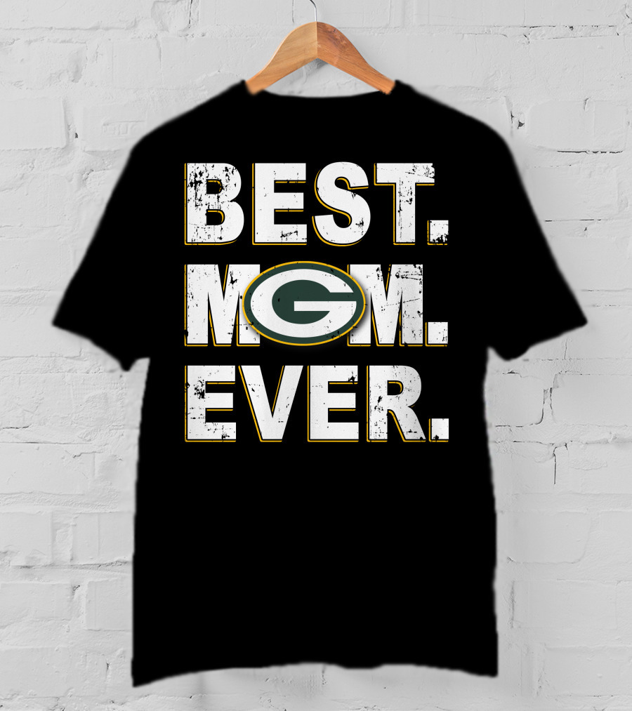 Best Mom Ever Green Bay Packers T-Shirt