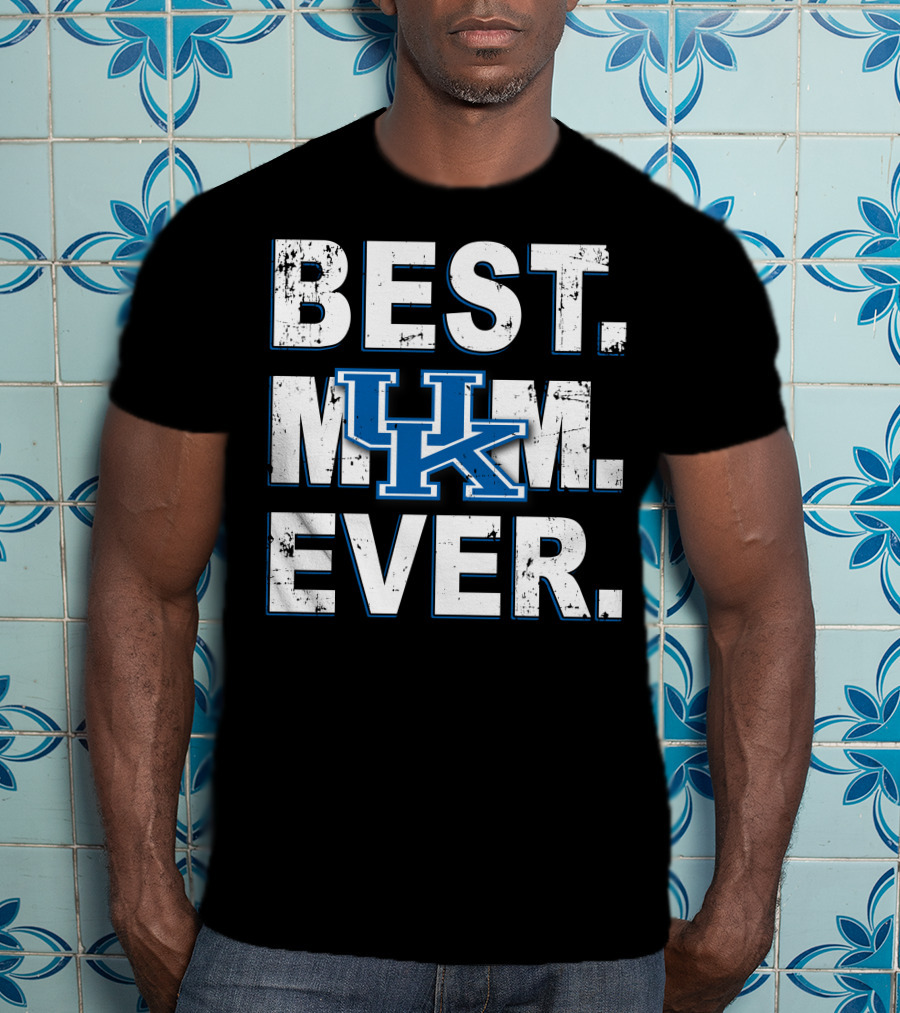 Best Mom Ever Kentucky Wildcats UK T-Shirt