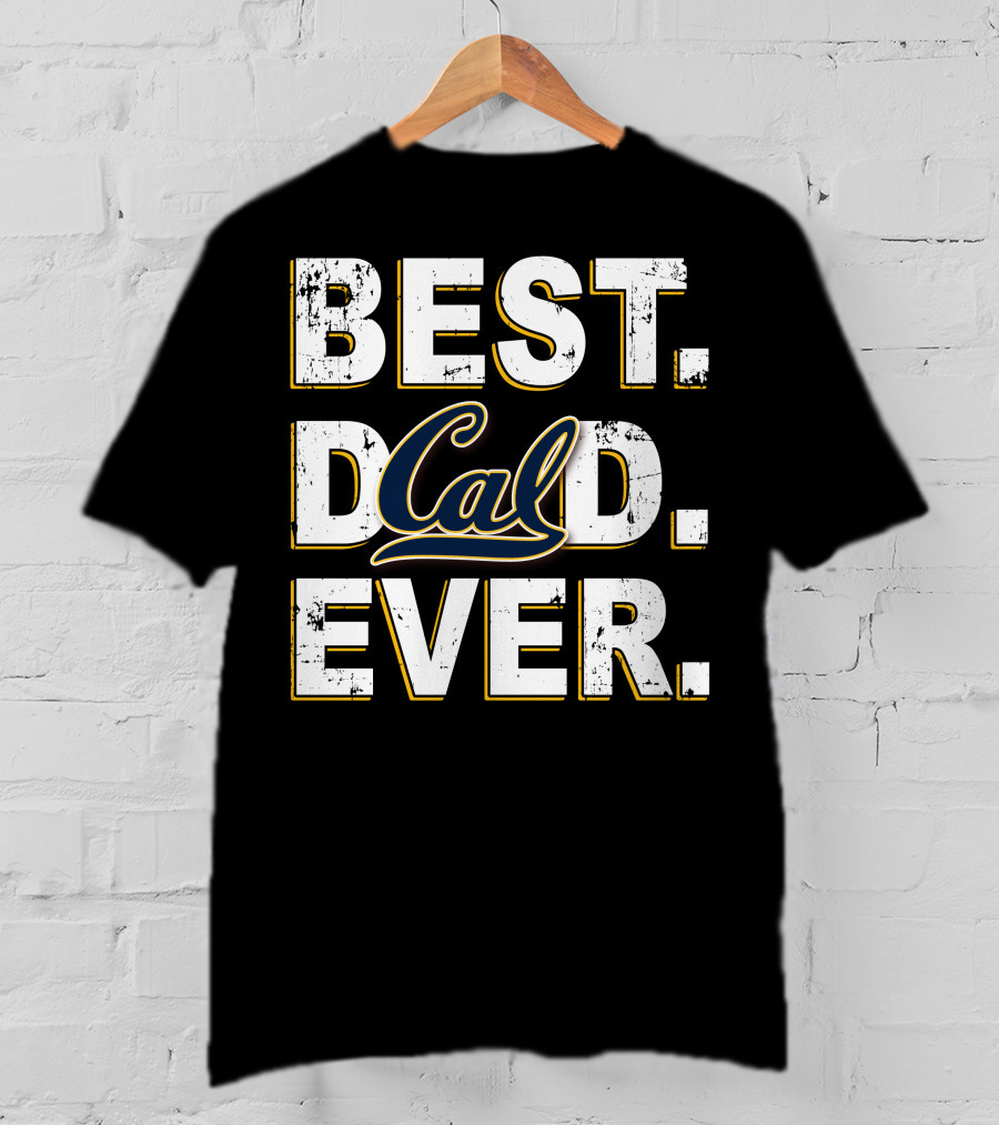California Golden Bears Best Dad Ever T-Shirt