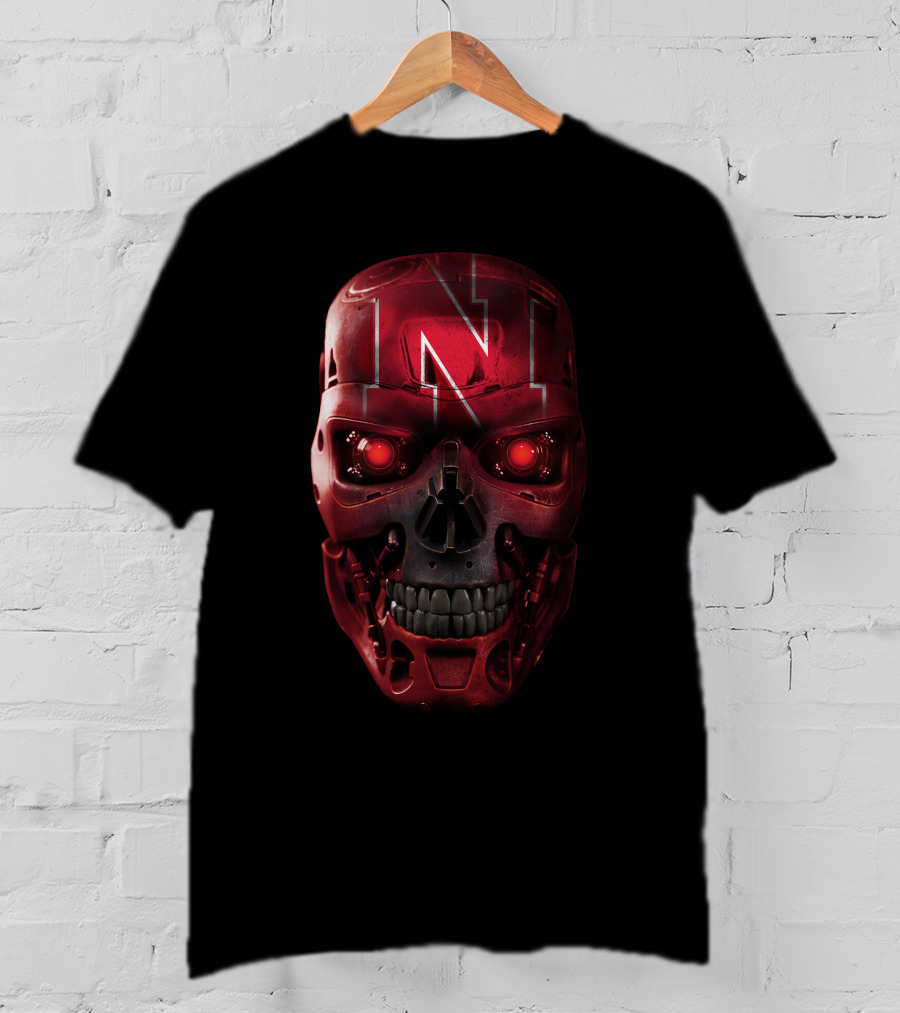 Skull Huskers Red N Terminator Style T-Shirt